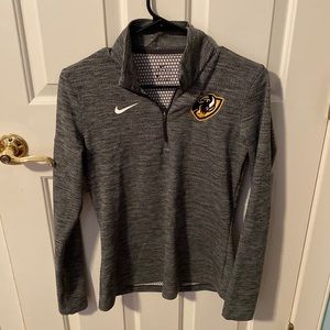Gray VCU Nike Quarter Zip